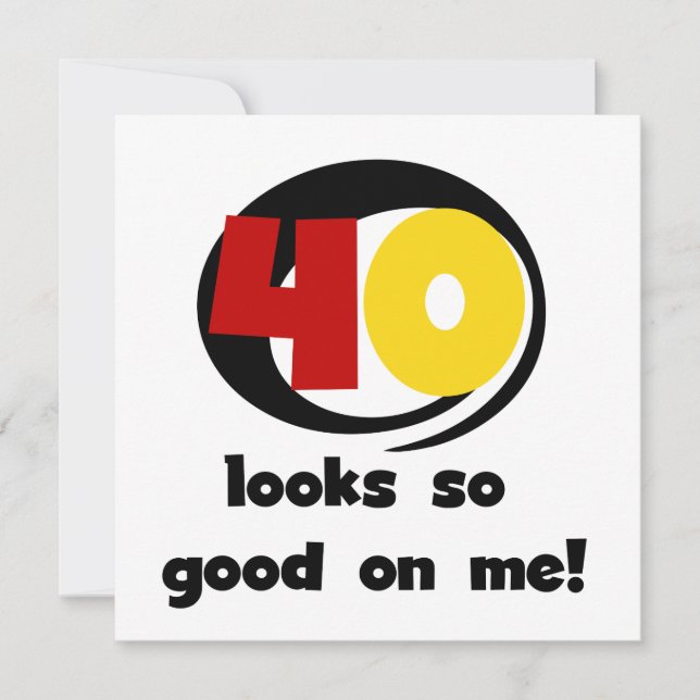 Carte 40 Semblables T-shirts et cadeaux sur moi (Devant)