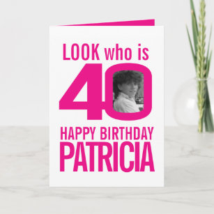 Cadeaux Joyeux Anniversaire Patricia Zazzle Ca