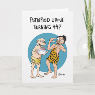 Carte 44e anniversaire du fils