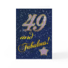 49e anniversaire pour quelqu'un Fabulous