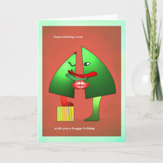Carte 4 de baiser de Noël par Anjo Lafin