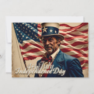 Carte 4 juillet - Esprit d'indépendance