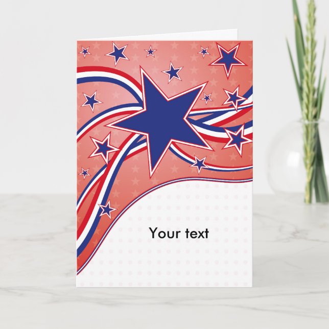 Carte 4 juillet - Fête de l'Indépendance (Devant)