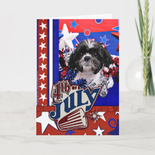 Carte 4 juillet - Shih Tzu - Sadie