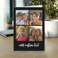 4 photos en collage - vous pouvez changer la coule