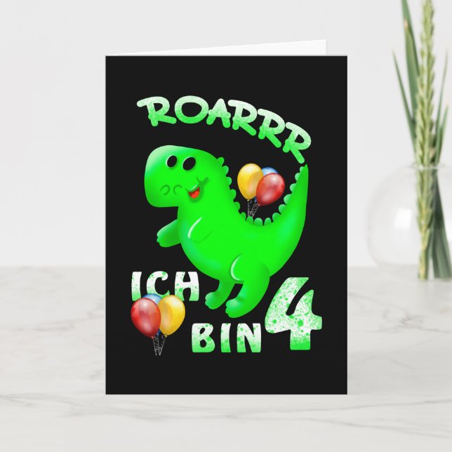 Carte 4e Birthday (Devant)