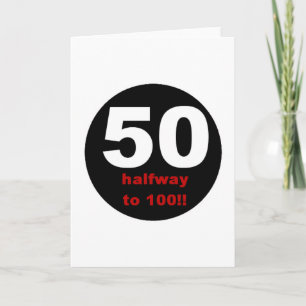 Carte 50 À mi-chemin de 100
