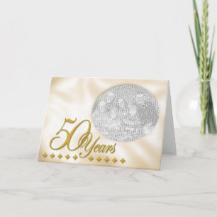 Carte 50e anniversaire