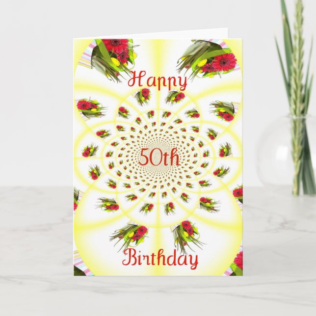 Carte 50e anniversaire (Devant)