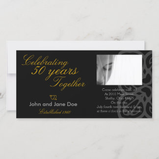 Carte 50e anniversaire
