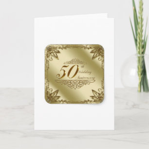 CARTE 50E ANNIVERSAIRE MARIAGE SOUVENIRS