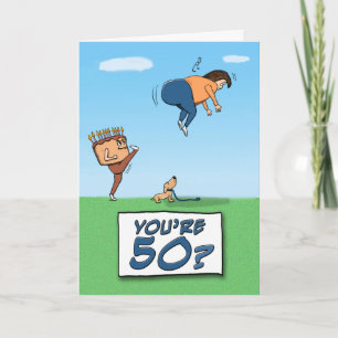 Carte 50e anniversaire : Un coup de pied dans la Butt