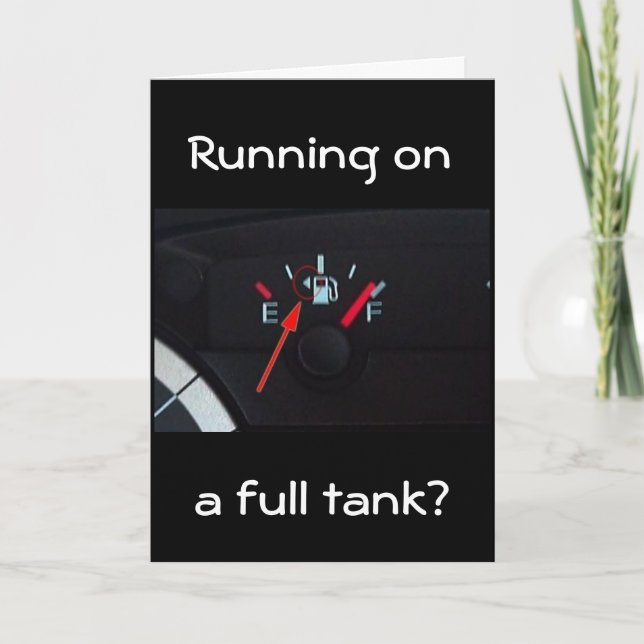 Carte "50ème" et TOUJOURS EN COURS SUR UN RÉSERVOIR COMP (Devant)