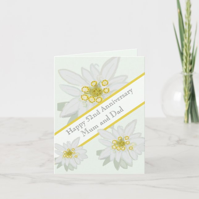 Carte 51e anniversaire du Mariage (Devant)