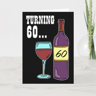 Carte 60 Vin 60e Anniversaire