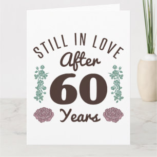 Carte 60e anniversaire