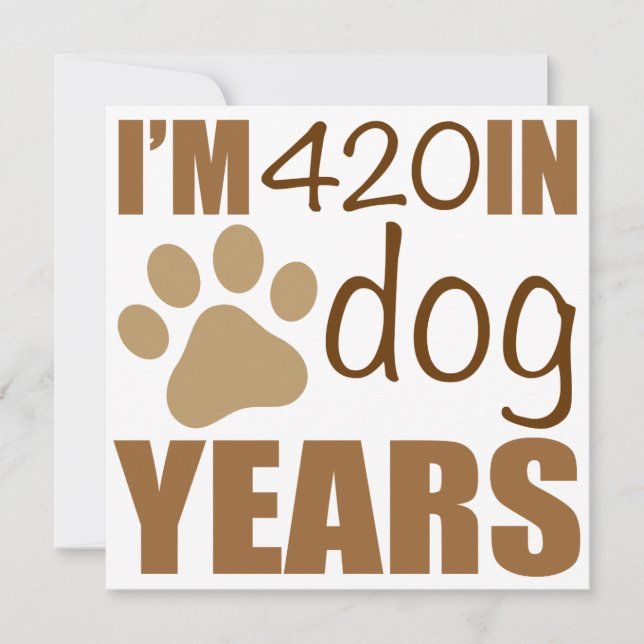 Carte 60e anniversaire année de chien (Devant)