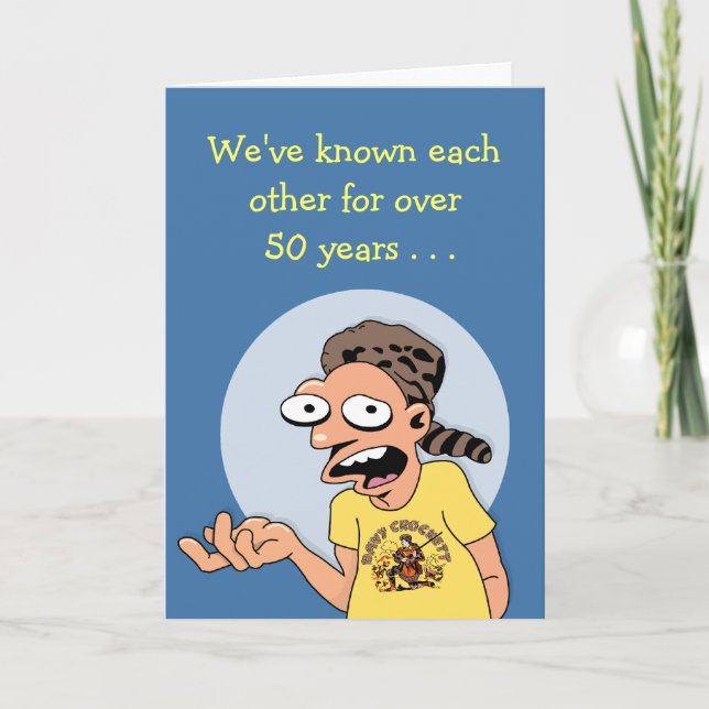 Carte 60e anniversaire de l'ami de longue date (Devant)