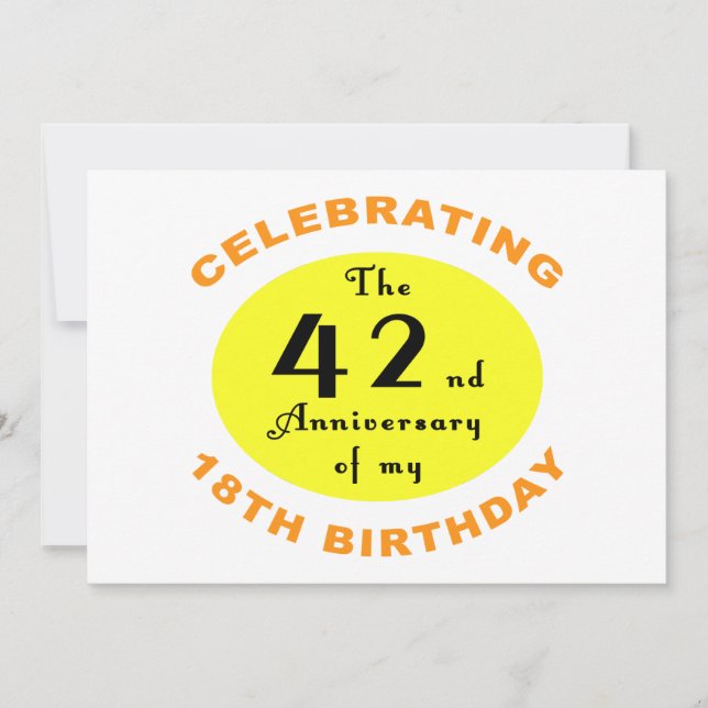 Carte 60e anniversaire Gag cadeau (Devant)