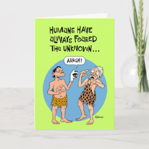 Carte 60e anniversaire : Peur primitive
