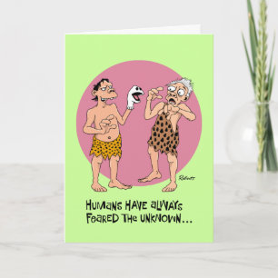 Carte 60e anniversaire : Peur primitive