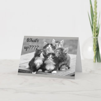 Carte *60e ANNIVERSAIRE VOUS SOUHAITEZ* QU'EST-CE QUI SE