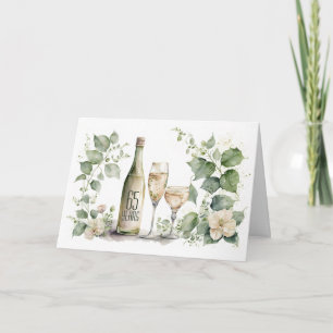 Carte 65e anniversaire Vin et Ivy