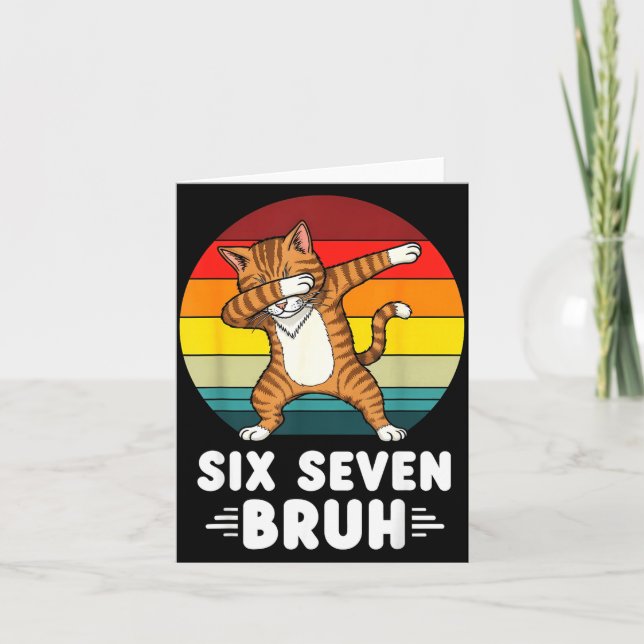 Carte 67 Animals Funny 67 Brainrot Youth Kids Cat 67  (Devant)