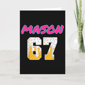 Carte 67 Baseball Meme Slang Viral Trend 