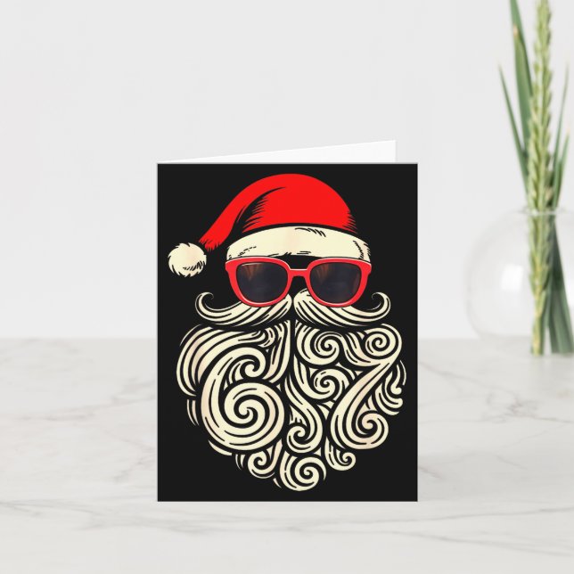 Carte 67 Christmas 6 7 Santa Six Seven Meme Christmas Bo (Devant)