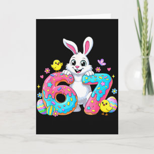 Carte 67 drôle six sept génération mème adorable lapin l