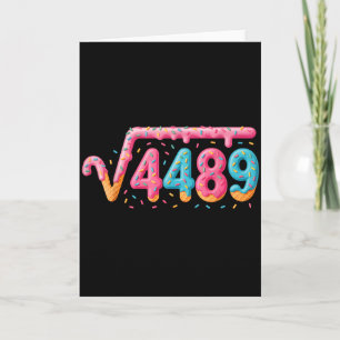 Carte 67 Glace Dégoulinante Mème Racine Carrée 4489 Argo