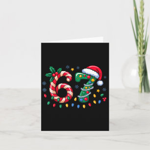 Carte 67 Meme de Noël Six Sept Xmas Drôle Garçons Filles