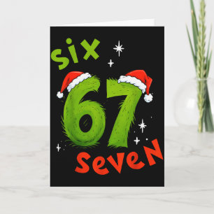 Carte 67 Mème Six Sept Pour Enfants Femmes Hommes Garçon