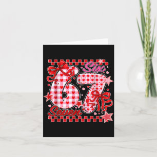 Carte 67 Saint-Valentin Six Sept Mignon Amour Saint-Vale