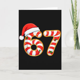 Carte 67 Six Seven Mème Génération Alpha Argot Drôle de