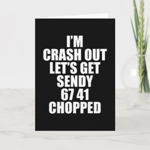 Carte 67 Six Seven Sendy Allons-y Sendy 6 7endy 67 Mème