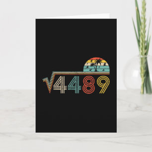 Carte 67 Vintage Mème Racine Carrée 4489 Argot Prof de M