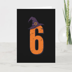 Carte 6 7 Six Sept Couple Mème Correspondant Halloween C