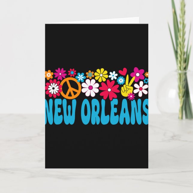 Carte 70s New Orleans  (Devant)