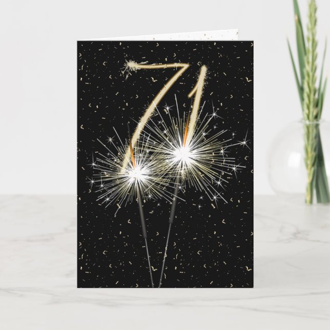 Carte 71e anniversaire du mariage (Devant)