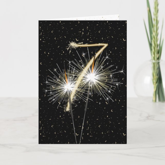 Carte 7e anniversaire du mariage (Devant)