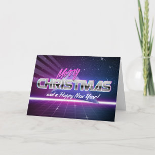 Carte 80s Christmas Card