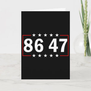 Carte 86 47 Anti-trump Subtil Anti Trump 8647 _3