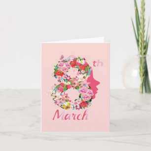Carte 8 mars Journée internationale de la femme