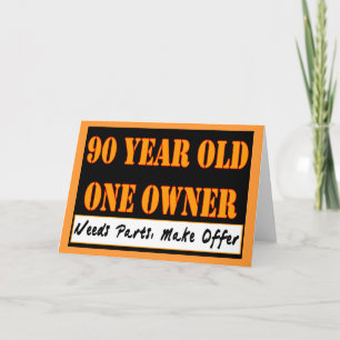 Carte 90 ans, un propriétaire - Besoin de pièces, faire 