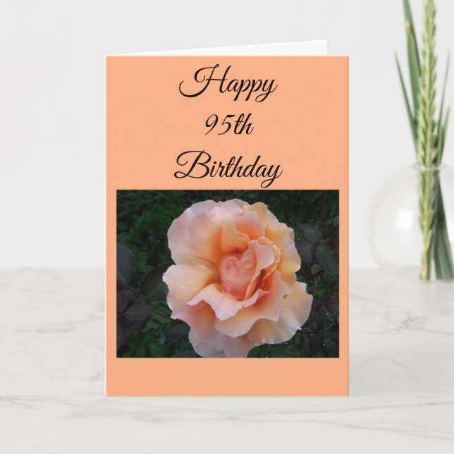 Carte 95e Birthday (Devant)