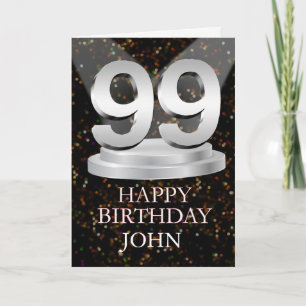 Carte 99e anniversaire Points saillants Ajouter une cart