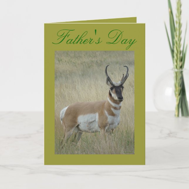 Carte A9 Pronghorn Antelope Big Buck (Devant)