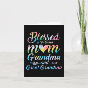Carte À appeler Maman Grand-mère Grand-grand-mère Da de 